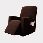 Dark brown recliner chair cover