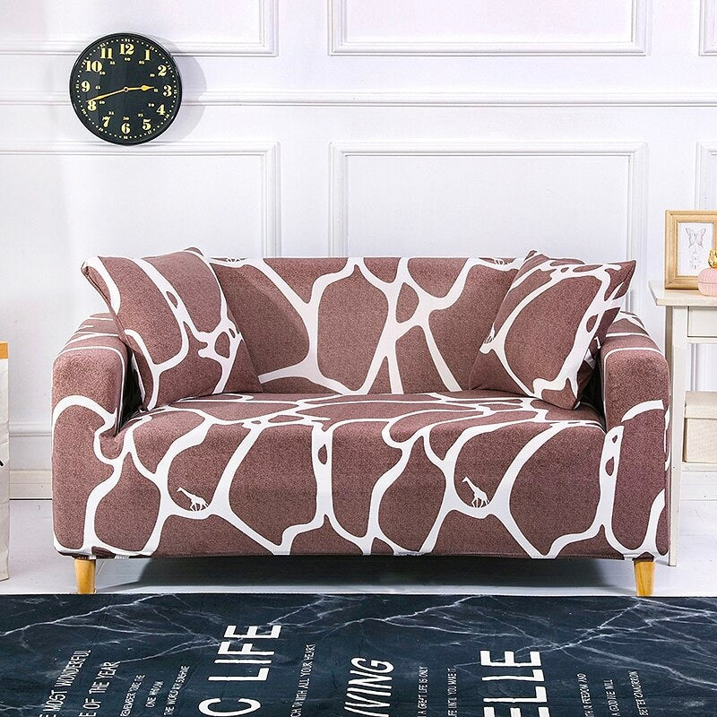 Giraffe couch cover