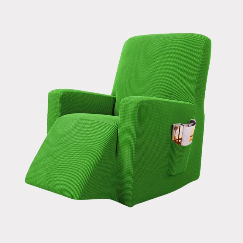 Green recliner chair cover