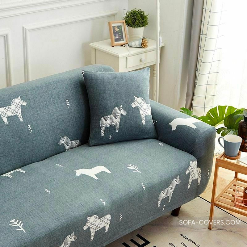 Horse couch cover