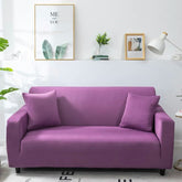 Mauve couch cover