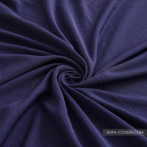 Navy blue sectional couch cover