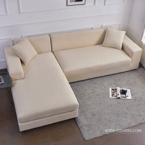 Off white sofa cover