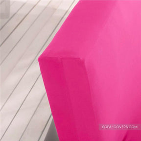Pink futon cover