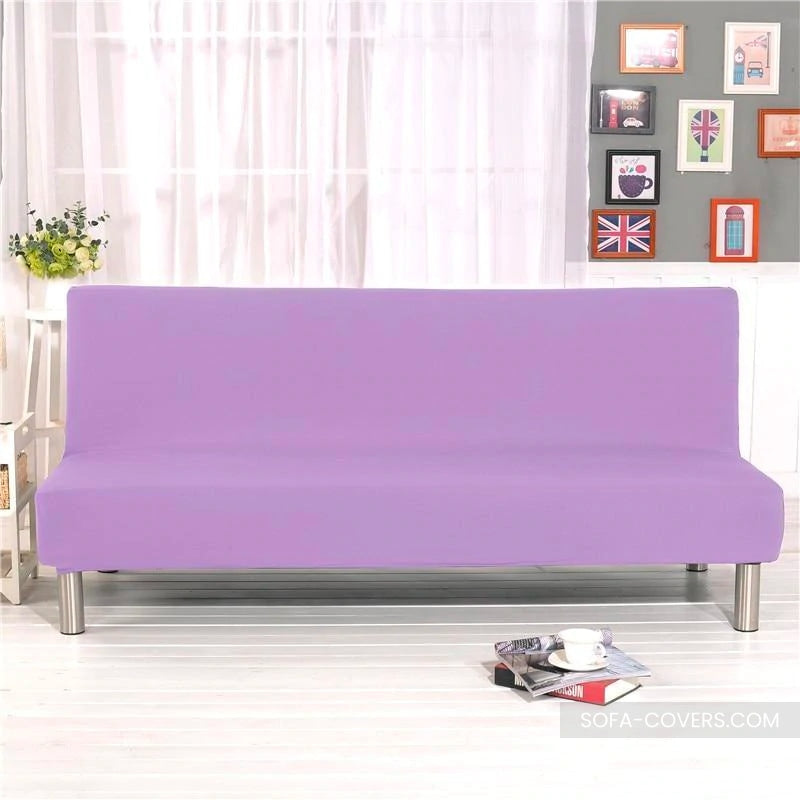Purple futon cover