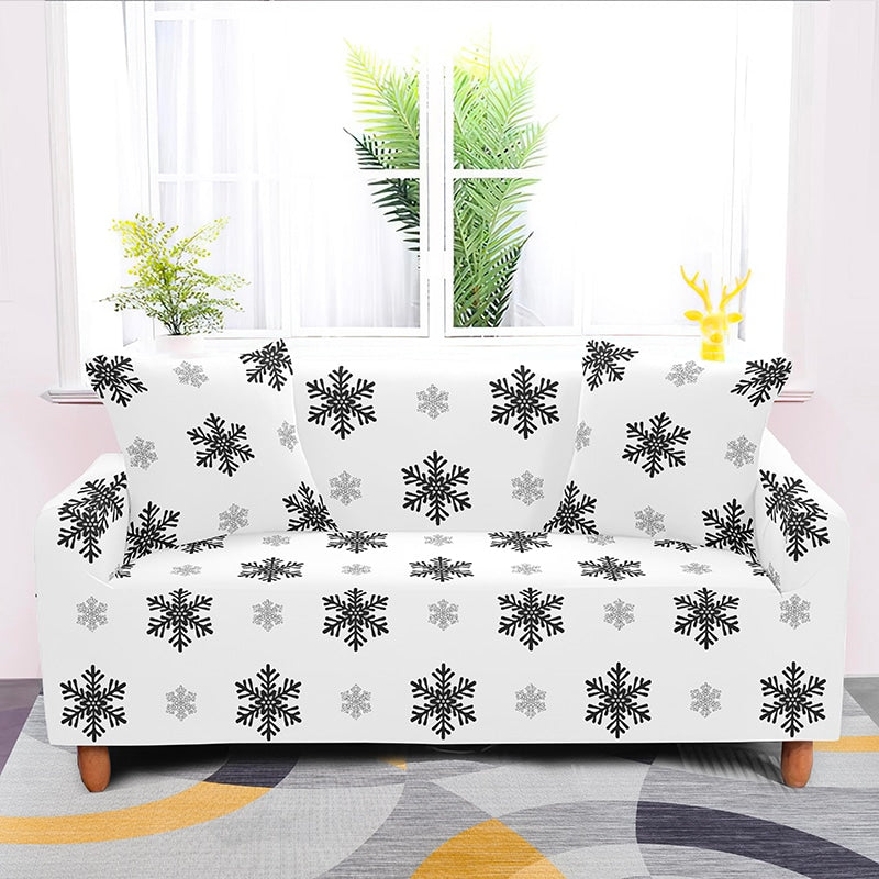 Snowflake couch cover