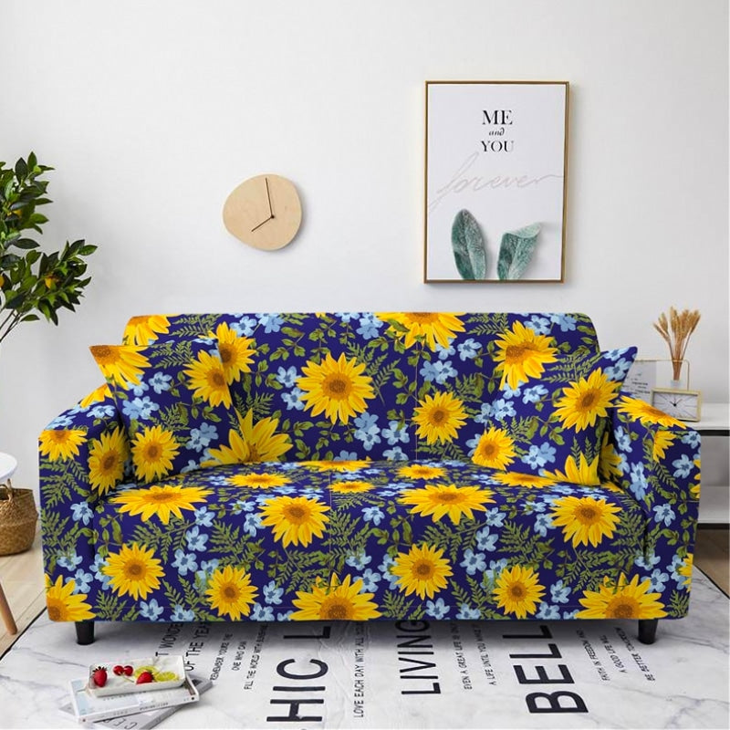 Sunflower couch cover